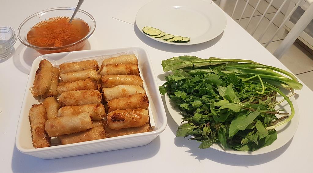Nems nord Vietnam, cuisine asiatique