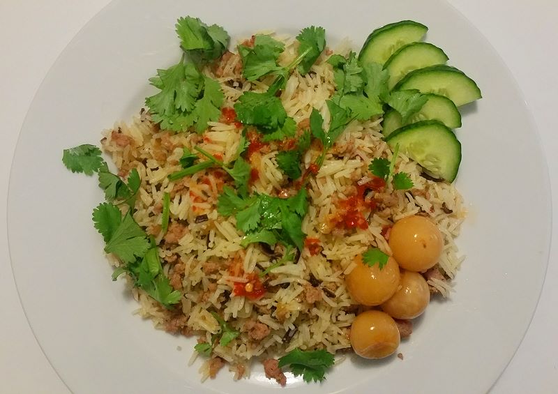 Riz au porc émincé viet