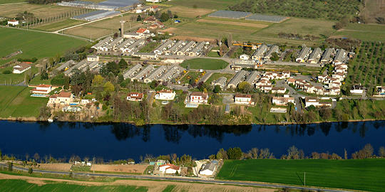 Vue aérienne CAFI Sainte-Livrade