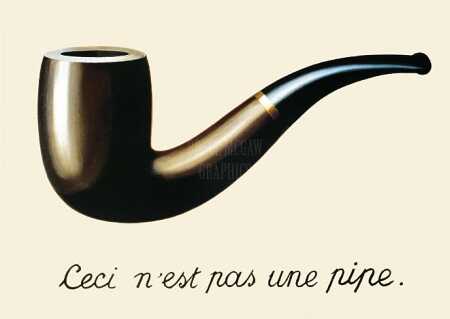  magritte Ceci n’est pas une pipe.